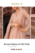 Load image into Gallery viewer, Mariab Fabric Luxe Chiffon Embroidered
