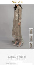 Load image into Gallery viewer, Mariab Fabric Embroidered Organza
