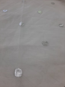 Mariab Fabric Foil Printed Net