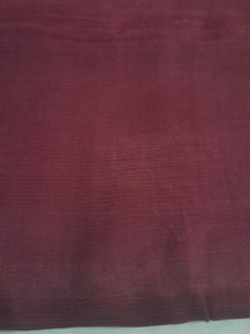 Charizma Fabric Plain Raw Silk