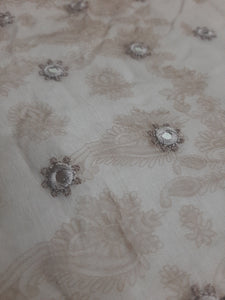 Charizma Fabric Embellished Chiffon