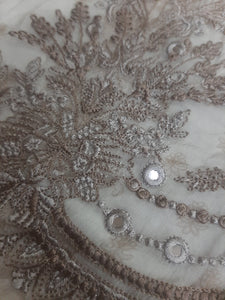 Charizma Fabric Embellished Chiffon