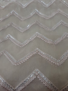 Mariab Frock Foil work