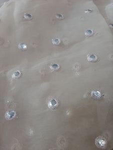 Mariab Frock Foil work