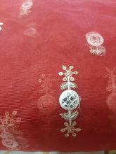 Load image into Gallery viewer, Mariab Duppta Fabric Foil Work
