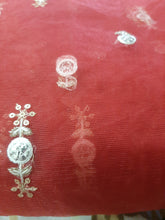 Load image into Gallery viewer, Mariab Duppta Fabric Foil Work
