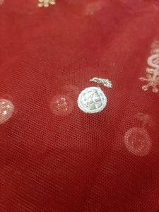 Mariab Duppta Fabric Foil Work