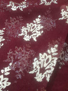 Mariab Fabric Foil Print Net