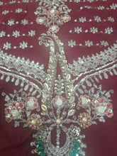 Load image into Gallery viewer, Mariab Panels &amp; Sleeve Set Hand work
