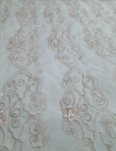 Republic Fabric Embroidered Organza