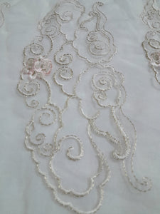 Republic Fabric Embroidered Organza