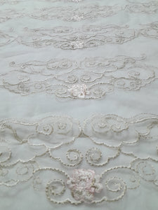 Republic Fabric Embroidered Organza