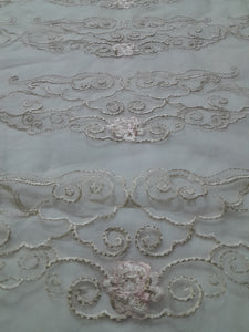 Republic Fabric Embroidered Organza