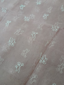 Republic Duppta Block Printed Organza