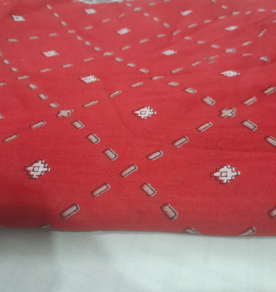 Off Brand Fabric Printed Lawn