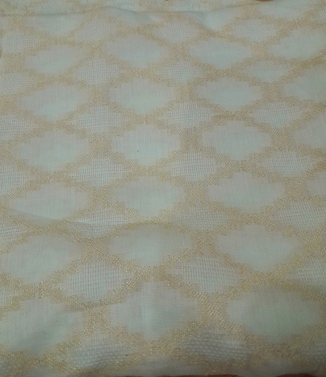 Branded Fabric Cotton Net Jacquard