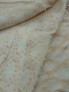 Branded Fabric Cotton Net Jacquard