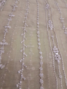 Mariab Shirt Fabric Embroidered chiffon