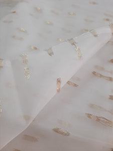 Mariab Fabric Jacquard Organza