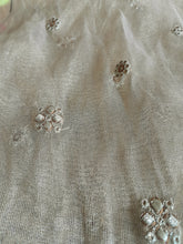 Load image into Gallery viewer, Mariab Fabric Embroidered Zari  cotton Net

