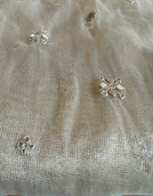 Load image into Gallery viewer, Mariab Fabric Embroidered Zari  cotton Net
