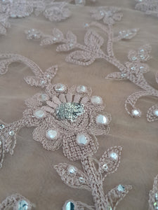 Mariab Frock Foil work