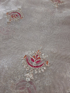 Mariab Fabric Embroidered Masori Tissue