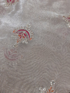 Mariab Fabric Embroidered Masori Tissue