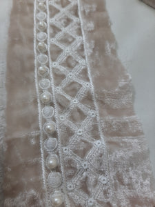 Mariab Patch Pearl Embellished