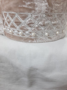 Mariab Patch Pearl Embellished