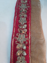 Load image into Gallery viewer, Mariab Patch velvet Semi Stitched
