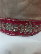Load image into Gallery viewer, Mariab Patch velvet Semi Stitched
