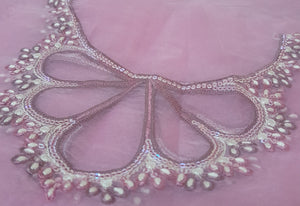 Mariab Neckline Butterfly