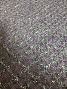 Branded Fabric Embroidered Net