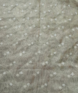 Branded Fabric Embroidered Soft Zari Net