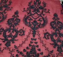 Load image into Gallery viewer, Mariab Duppta Embroidered chiffon
