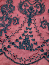 Load image into Gallery viewer, Mariab Duppta Embroidered chiffon
