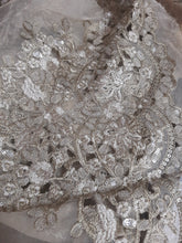 Load image into Gallery viewer, Mariab Saree Hand work Chiffon
