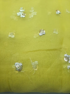 Mariab Fabric Embroidered Organza