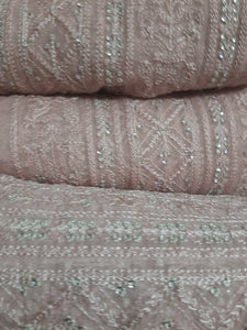 Mariab Fabric Luxe Chiffon Embroidered