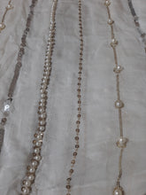 Load image into Gallery viewer, Branded Fabric Chiffon Pearl Embellished
