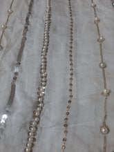 Load image into Gallery viewer, Branded Fabric Chiffon Pearl Embellished

