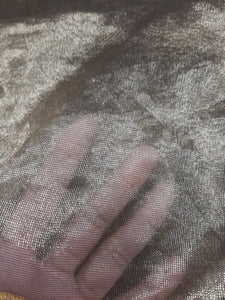 Mariab Fabric Plain Zari Net