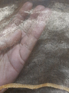 Mariab Fabric Plain Zari Net