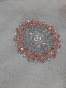 Mariab Fabric Embroidered Net