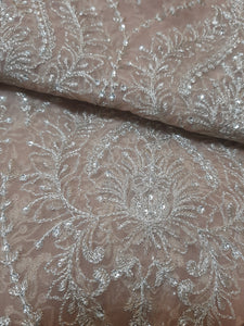 Mariab Fabric Luxe Embroidered Organza