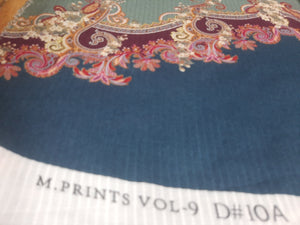 Mariab Fabric Printed Linen