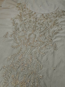 Limelight Shirt Embroidered Khaddi Silk