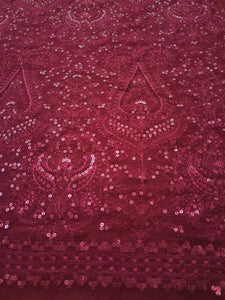 Mariab Fabric Luxe Chiffon Embroidered
