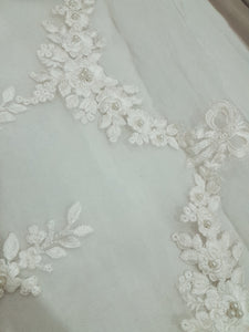 Mariab Patch Pearl Embellished